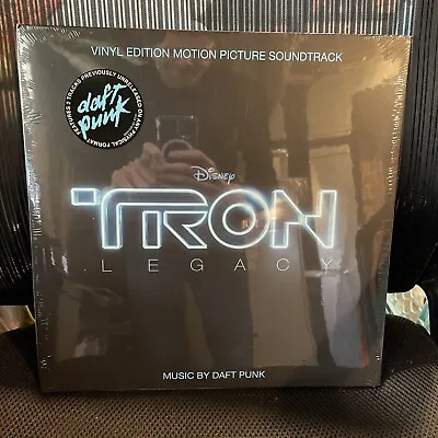 Disney Tron Legacy Soundtrack Daft Punk BLACK VINYL 180g GLOW IN DARK 2xLP OST • $34.44