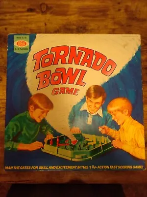 Vintage 1970 Ideal Board Game Toy Tornado Bowl Complete Great Shape Spinning... • $14.99