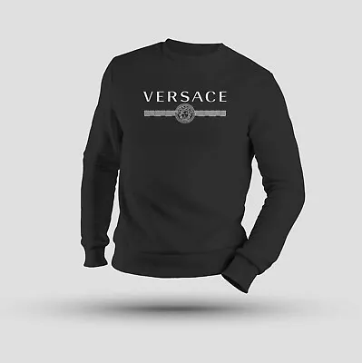 Versace Medusa Embossing Logo Sweatshirt Size USA • $49