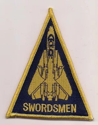 USN VF-32 SWORDSMEN F-14 Triangle Aircraft Patch F-14 TOMCAT FIGHTER SQN • $5.99