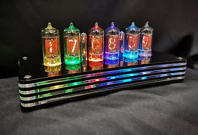 £299 • Buy The 'Humbug' Nixie Tube Clock With Alarm - New From Bad Dog Designs