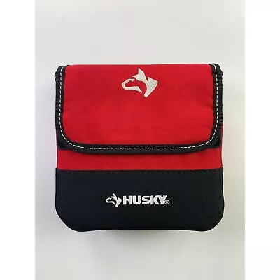 Husky 7In Clip On Tool Belt Storage Pouch With Protective Flap • $8