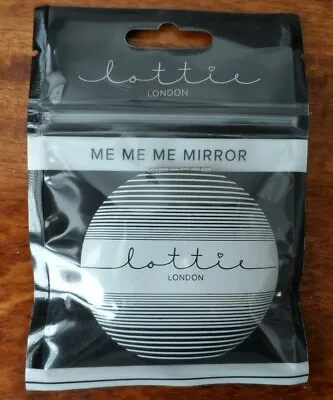 LOTTIE LONDON - ME ME ME MIRROR - Compact Mirror Duo - BRAND NEW & SEALED • £3.50