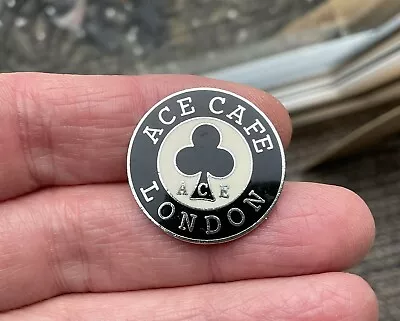 ACE Cafe Motorcycle Motor  Bike  London Pin Badge Reunion Style • £9.95