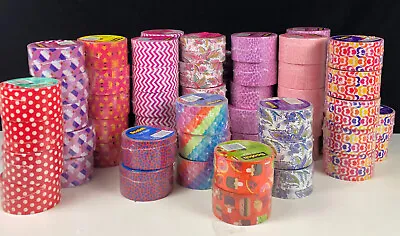 Scotch 3M Duct Duck Tape Variety YOU CHOOSE Cheetah Hearts Cupcake Pink Zig New • $3.99