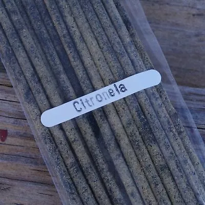 20 Citronella Incense Sticks Handrolled In Mexico Long Duration 1.5 Hours • $9.99