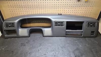 1999-2004 F250 F350 Dash Instrument Cluster Speedometer Radio Trim Bezel Gray • $95