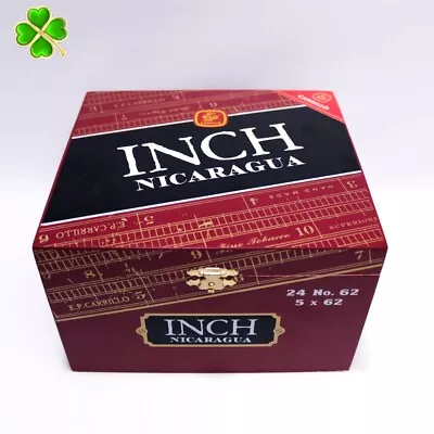 Inch Nicaragua No. 62 Empty Wood Cigar Box 7  X 6.25  X 4.25  • $5.55