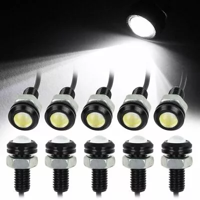 10X 9W White LED Eagle Eye Car Motor Daytime Running DRL Tail Backup Lights Bulb • $9.99