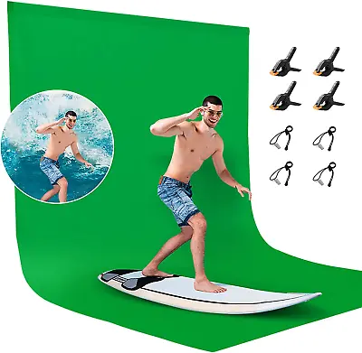 10X20Ft Green Screen Backdrop For Photography Chromakey Large Green Screen • $54.99