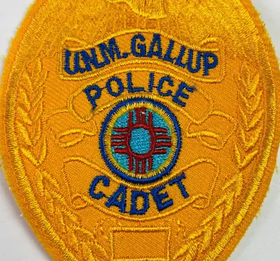 University Of New Mexico Gallup Police Cadet NM College 3.25  Patch B1 • $9.99