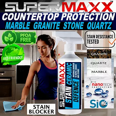 Granite Polish Marble Countertop Sealer All Surface Nano Ceramic Protection Kit • $24.95
