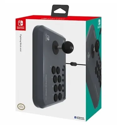 Hori Arcade Fighting Stick Mini Controller For Nintendo Switch New • £39.99