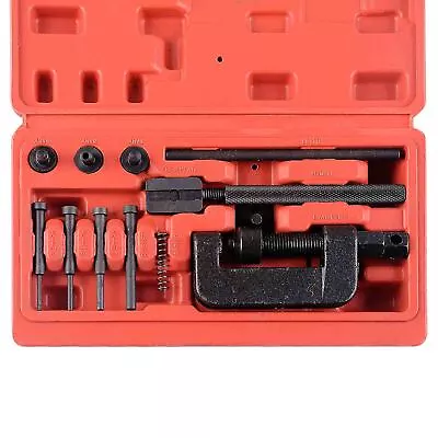 Motorcycle Bike Chain Breaker Splitter Link Riveter Universal Set Riveting Tool • $13.58