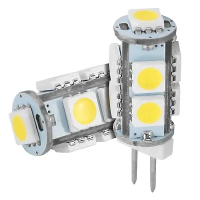2X LED Light Bulbs Contact G4 Bi-Pin Base RV Travel Trailer NW JC T3 • $5.99