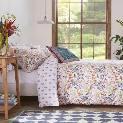 £94.99 • Buy Cath Kidston Paper Birds Bedding Duvet Cover Set & Pillowcases 100% Cotton