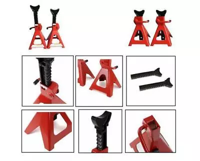 (2) 3 Ton Jack Stands Adjustable Height Auto Shop Safety Tools Car Truck • $33.41