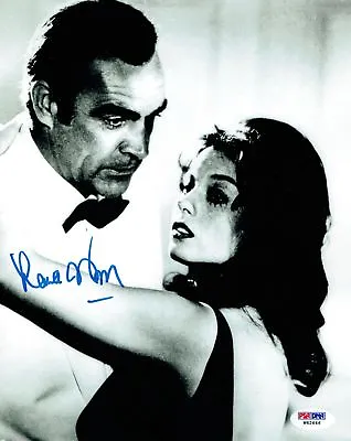 Lana Wood W/ Sean Connery Signed James Bond 007 Authentic 8x10 Photo PSA/DNA • $84.91