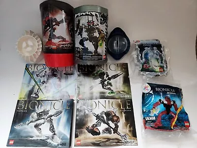 LEGO Bionicle Lot Manuals Bins Containers McDonalds Happy Meal Toys NO BRICKS • $12