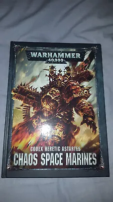 Warhammer 40000 Codex: Chaos Space Marines (8th Edition 2017) • £7