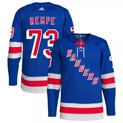 Matt Rempe#73 New York Rangers MEN Stitched Jersey Blue!! • $65