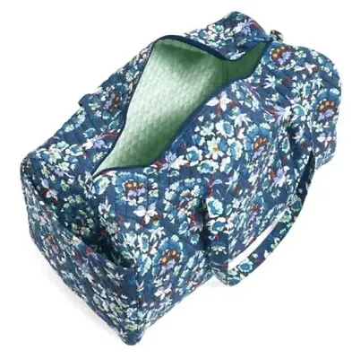 Vera Bradley XL Duffel Traveler Bag Floral Bursts NWT Retail:145$ Green Multi • $68