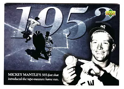 1994 Upper Deck All-Time Heroes Mickey Mantle New York Yankees #116 • $1.49