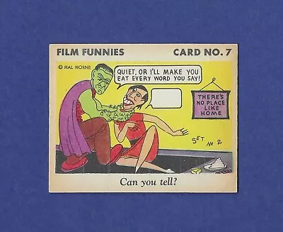 1935 R48-2 Film Funnies Card #7**can You Tell?**monster**excellent+**nice Card** • $19.95