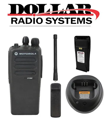 Motorola CP200D VHF 136-174Mhz 16Ch 5W Digital Analog Business Radio MotoTRBO • $535