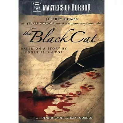 Masters Of Horror: The Black Cat (2007) DVD W/ Slipcover | S2 E11 • $5