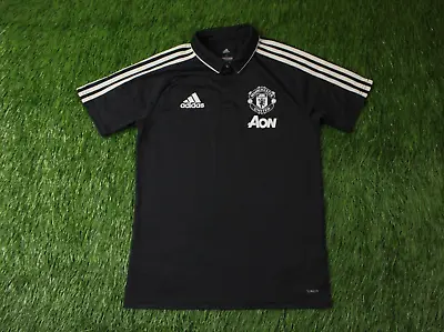 Manchester United 2017/2018 Football Polo Shirt Jersey Training Adidas Original • $14.99