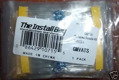 Install Bay GM VATS Bypass Kit Installer 150 Pack Car Remote Start Resistors • $19.99