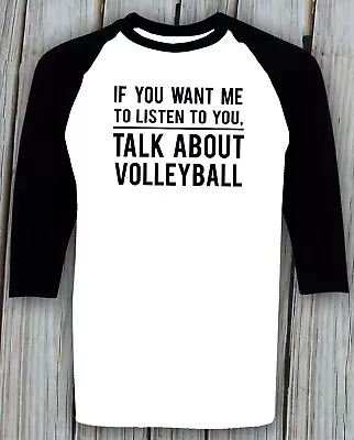 Volleyball Shirt Funny Birthday Christmas Gifts For Volleyball Lover Player Tee • $25.99