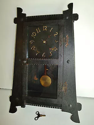 WORKING Santa Maria - 8 Day Mission Strike - Wm. L. Gilbert Co. Clock • $750