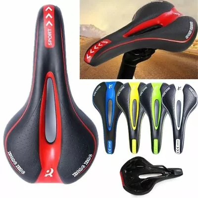 Bicycle Saddle MTB Road Mountain Bike Cycling Seat Soft Cushion Gel Pad AntiSkid • $12.59