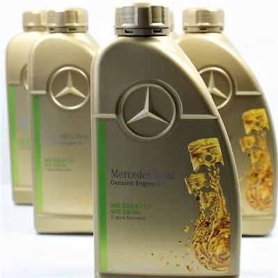 1 Liter Engine Oil 100% Synthetic Original Mercedes Benz 5W30 MB 229.52 2024 • $22.61