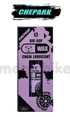 Chepark BIC-50P Bike Wax Chain Lubricant Lube For Road / MTB 120ml NIB  • $12.58