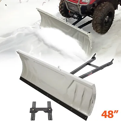 For Polaris Sportsman 335/400/450/500 Blade ATV UTV 48  Snow Plow Kit Universal • $297