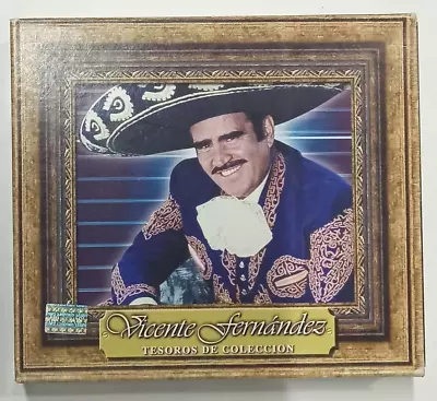 Vicente Fernandez -tesoros De Coleccion- 2004 Mexican Triple Cd Album Rancheras • $19.99