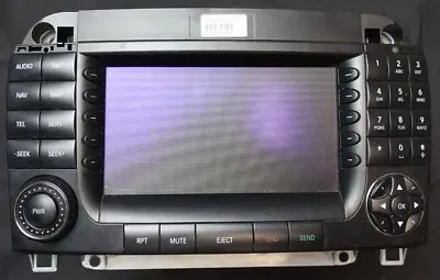 04-2006 MERCEDES W220 S Class COMMAND RADIO NAVIGATION HEADUNIT SCREEN OEM • $199.99