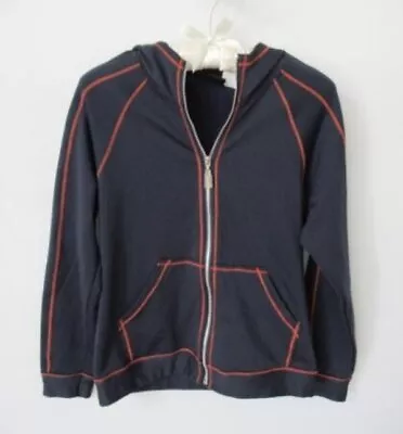 Mossimo Navy Blue Zip Front Long Sleeve Hoodie Jacket *Sz S* • $13.95