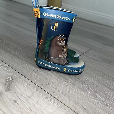 Boys Wellington Boots The Gruffalo Infant Size 4 • £8