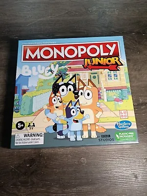 Hasbro Monopoly Junior: Bluey Edition Board Game For Kids New Sealed Read Please • $24