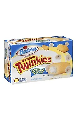 Hostess Banana Cream Twinkies10 Count | Pack Of 3 • $29.99