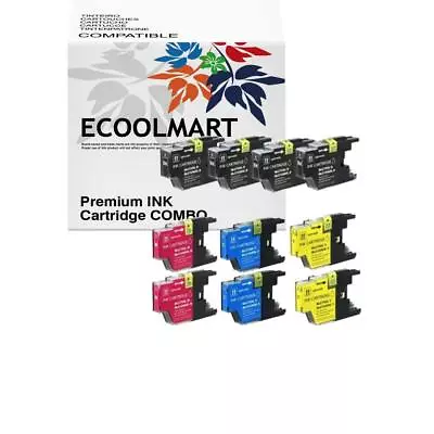 10 * INK Fits Brother LC75 BROTHER PRINTER MFC-J280W MFC-J425W J430W 5910DW NEW • $13.43