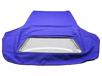 VW Cabrio 2001-02 Convertible Top W/ Heated Glass Window Concord Grape Haartz • $563.06