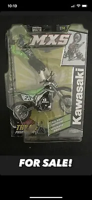 Road Champs MXS 23 Kawasaki Dirtbike Toy Collectible • $60