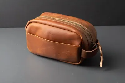 WP Standard Leather Dopp Kit Toiletry Travel Bag • $50