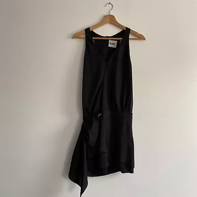 £25 • Buy ACNE Darling Dress Black Size 34 UK 6/8