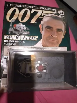 The James Bond Car Collection Part 31 Moon Buggy Car And Magazine • £4.49